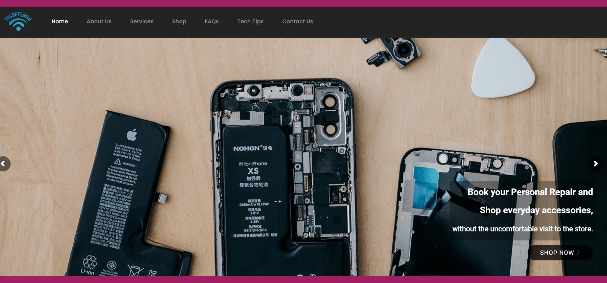 Telafriend.nyc (Wordpress)