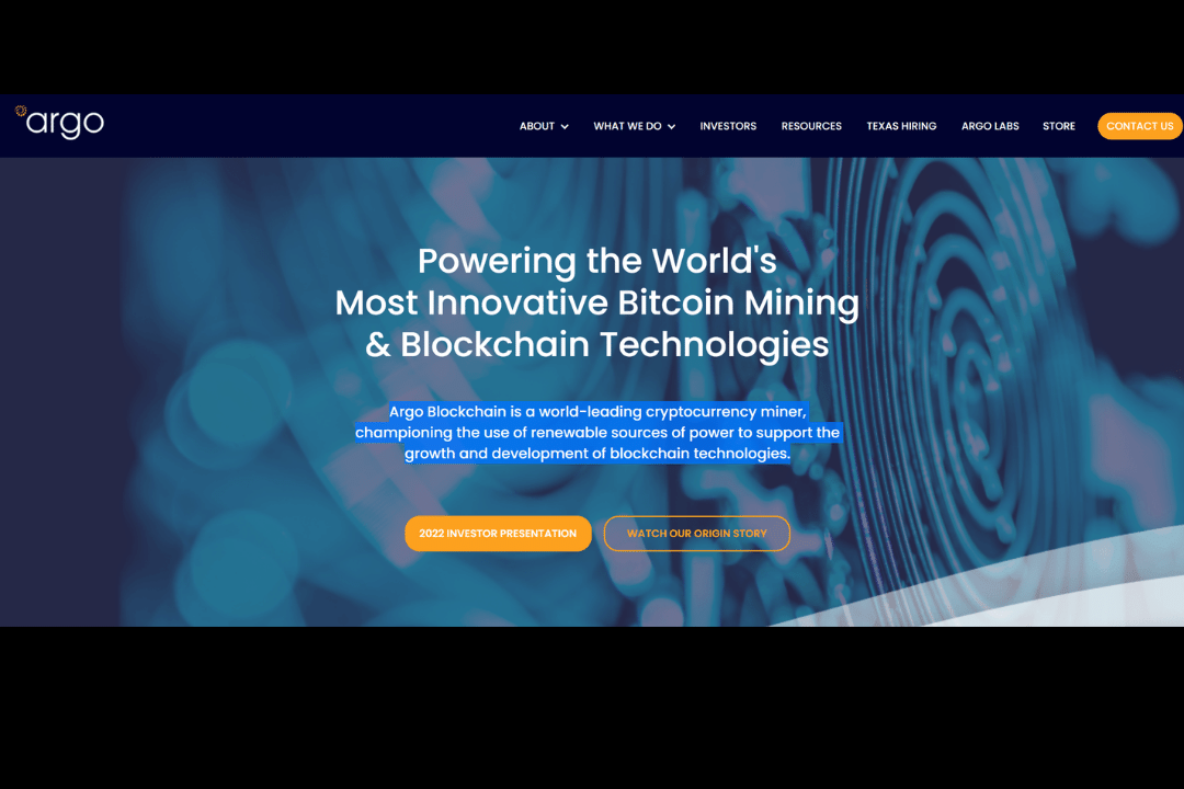ArgoBlockchain (Webflow)